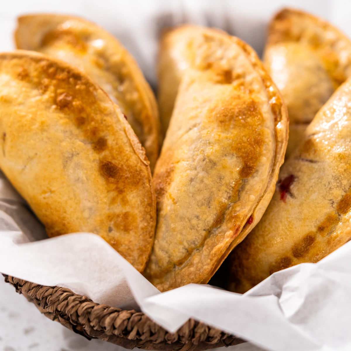 Empanada camarón queso